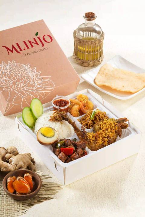 Mlinjo Signature Box Putih Ayam Goreng