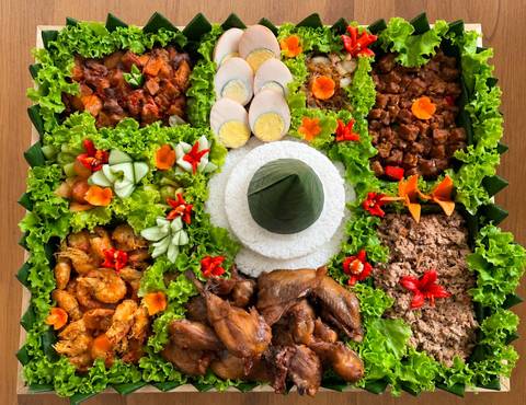 Tumpeng Nasi Megono for 15 Pax