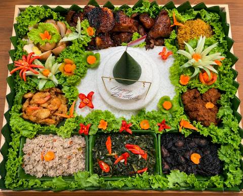 Tumpeng Nasi Megono Signature for 20 Pax