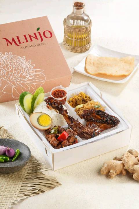 Mlinjo Signature Box Putih Ayam Bakar
