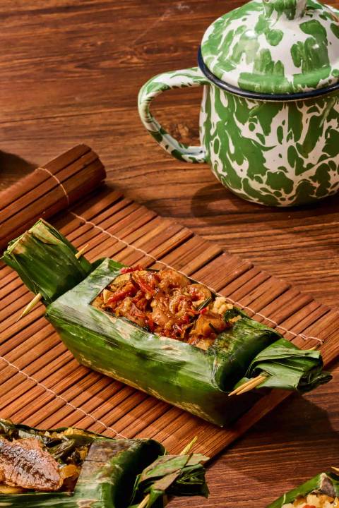 Nasi Bakar Cumi