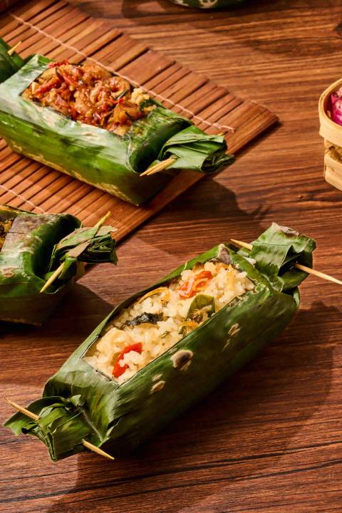 Nasi Bakar Teri