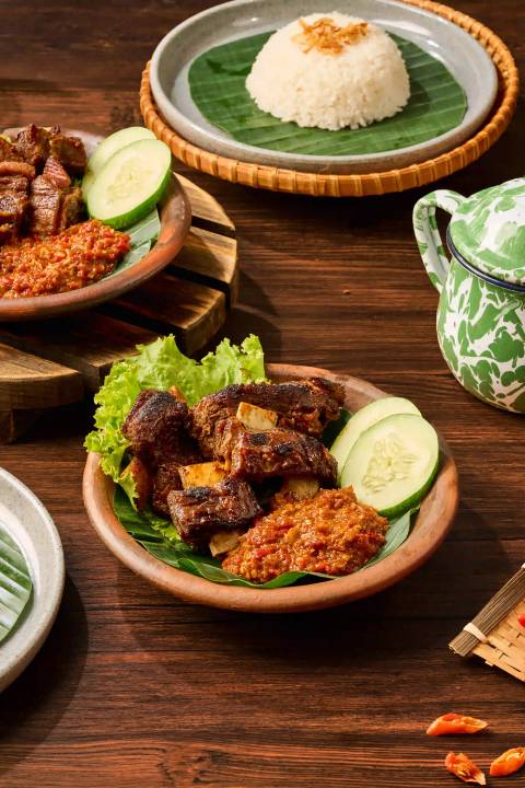 Iga Penyet Bakar