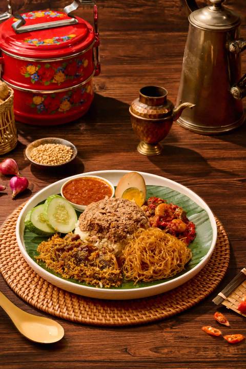 Nasi Megono Nangka Dendeng